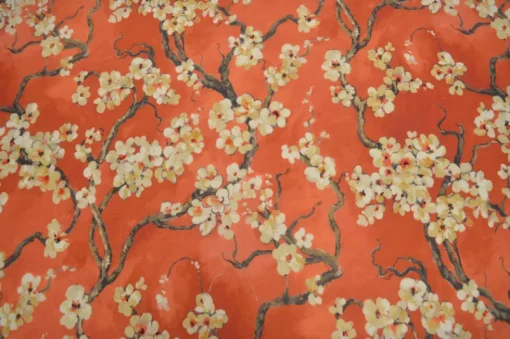 Sale Stock/Covington Sakura 318 Persimmon Covington Fabric
