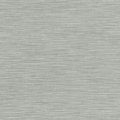 Hot Brewster 2807-2011 San Paulo Grey Horizontal Weave Wallpaper