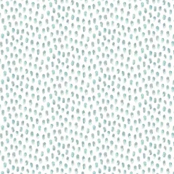 Online Brewster 3120-13611 Sand Drips Aqua Painted Dots Wallpaper