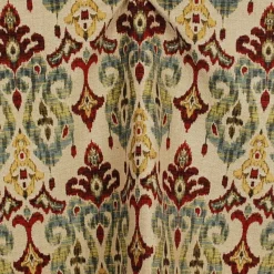 Best Stock/SMC Sandoa Flame Ikat Heavy Upholstery Fabric