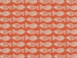 Best Covington School Of Fish Persimmon Fabric