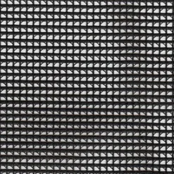 New Vision Screening Heavy Mesh Black Fabric