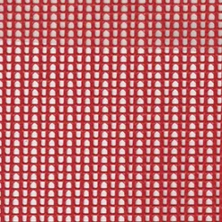 Hot Vision Screening Heavy Mesh Red Fabric