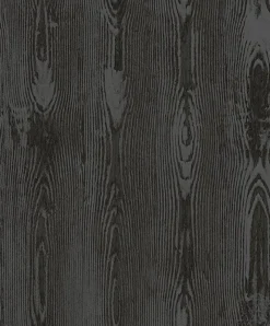 Best Brewster 2959-SDM2010 Jaxson Metallic Faux Wood Wallpaper