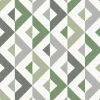 Best Brewster/ASP 2902-25543 Seesaw Green Geometric Faux Linen Wallpaper