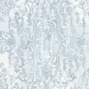 Fashion Brewster 2909-SH-13006 Shirley Slate Distressed Damask Wallpaper
