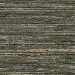 Clearance Brewster 2732-80071 Shandong Chocolate Ramie Grasscloth Wallpaper