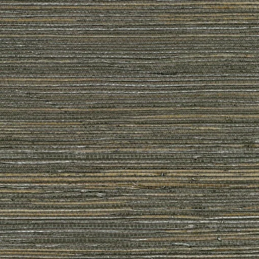 Clearance Brewster 2732-80071 Shandong Chocolate Ramie Grasscloth Wallpaper