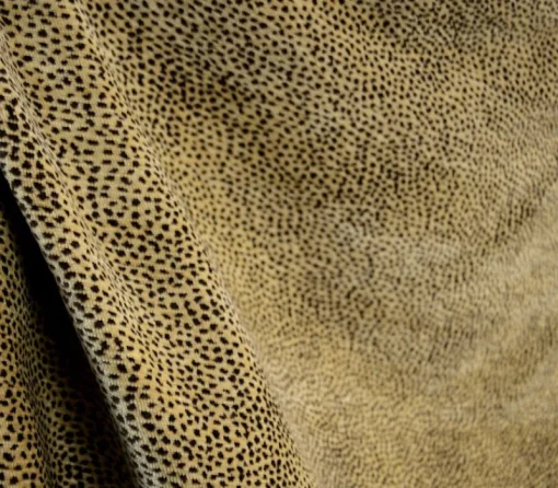 Online Stock/De Leo Siamese Nugget Reversible Chenille Animal Print Upholstery Fabric