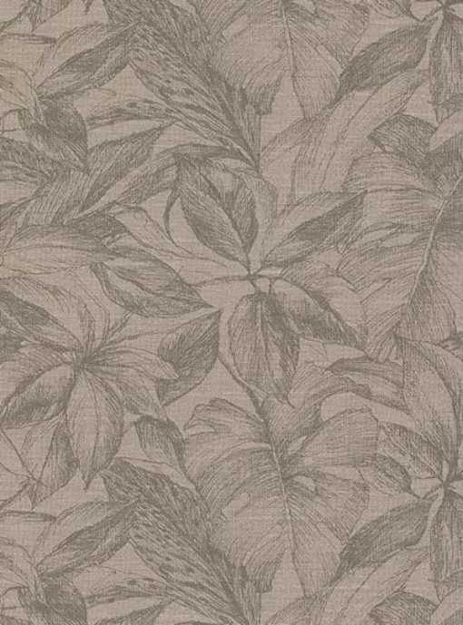 Discount Brewster 2910-2744 Simone Light Brown Tropical Wallpaper