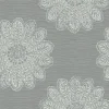 Clearance Brewster/ASP Sol Slate Medallion Wallpaper