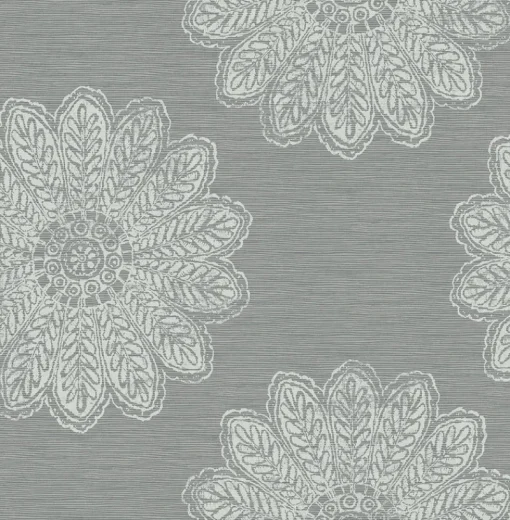 Clearance Brewster/ASP Sol Slate Medallion Wallpaper