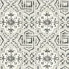 Clearance Brewster 3117-12331 Sonoma Black Spanish Tile Wallpaper