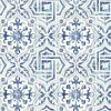 Outlet Brewster 3123-12332 Sonoma Blue Spanish Tile Wallpaper