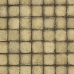 Discount Brewster 2766-24083 Soucy Gold Tiles Wallpaper