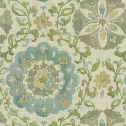 Fashion PKaufmann_inc/PKL Soumak Suzani 410333 Vapor PKL Studio Waverly Fabric