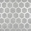 New Brewster 2927-00404 Starling Pewter Honeycomb Wallpaper