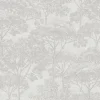Outlet Brewster 4044-38023-4 Teatro White Trees Wallpaper