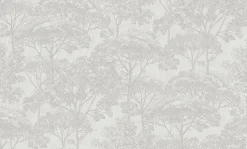 Outlet Brewster 4044-38023-4 Teatro White Trees Wallpaper
