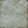 Discount Brewster/ASP Tin Ceiling Teal Distressed Tiles Wallpaper