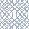 New Brewster/ASP 2861-25708 Traverse Blue Trellis Wallpaper