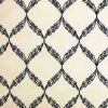 Outlet Laura Kiran Trellis Blue Fabric