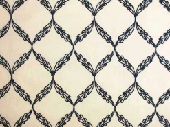 Outlet Laura Kiran Trellis Blue Fabric