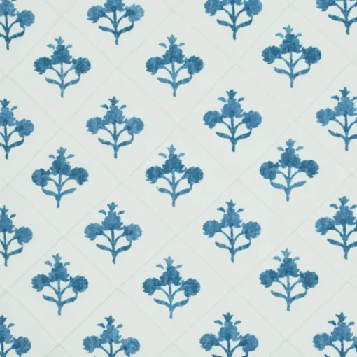 Online PKaufmann_inc/PK Trois Fleurs Indigo P Kaufmann Fabric