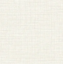 Discount Brewster 2767-24274 Tuckernuck Off-White Linen Wallpaper