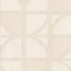 Sale Brewster 395810 Tulip Cream Geometric Trellis Wallpaper