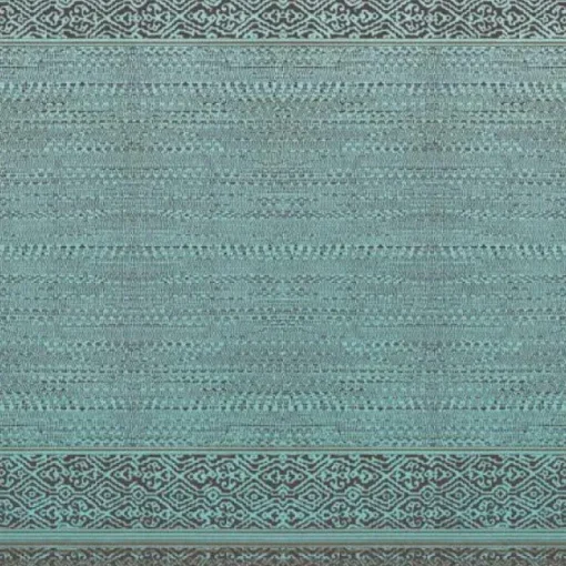 Outlet Brewster 376090 Turquoise Tapestry Wallpaper Mural