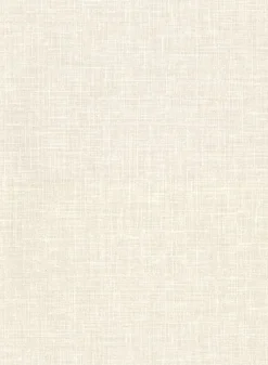 Fashion Brewster 2921-50305 Upton Cream Faux Linen Wallpaper