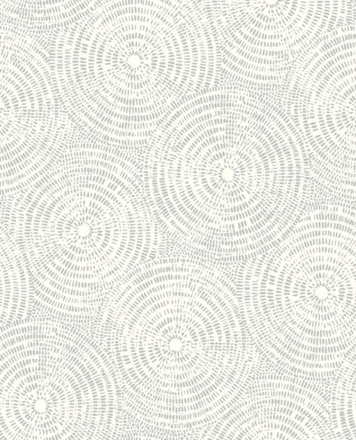 Outlet Brewster 2904-24523 Vatten Platinum Geometric Wallpaper