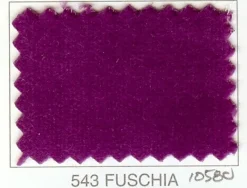 Sale JB Martin Velvet Upholstery Fabric Como 543 Fuschia
