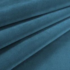 Best JB Martin Velvet Upholstery Fabric Como 170 Cyan