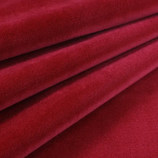 Discount JB Martin Velvet Upholstery Fabric Como 991 Red
