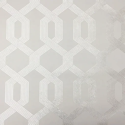 Online York Viva Lounge Silver Grey Wallpaper