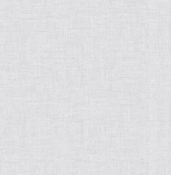 Fashion Brewster 4025-82546 Wallis Grey Faux Linen Wallpaper