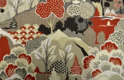 Hot Stock/Covington Washburn Vintage Red Covington Fabric