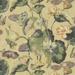 Clearance PKaufmann_inc/PKL Water Garden Flax P/K Lifestyles Fabric