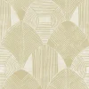 Online Brewster/ASP 2964-25927 Westport Coffee Geometric Wallpaper