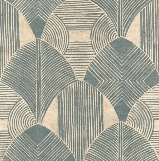 Discount Brewster/ASP 2964-25931 Westport Teal Geometric Wallpaper