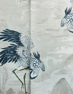New SMC Whirly Bird Prussian Swavelle Mill Creek Fabric