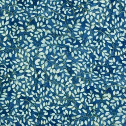 Clearance PKaufmann_inc/PK Willow Leaf Indigo P/Kaufmann Fabric