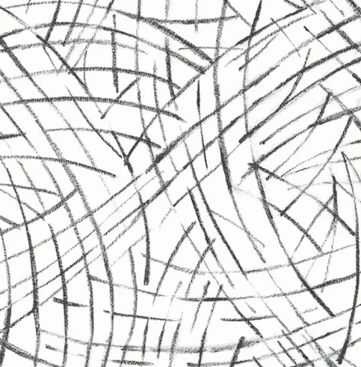 Fashion Brewster/ASP 2902-25506 Willy Nilly Black Brushstrokes Wallpaper
