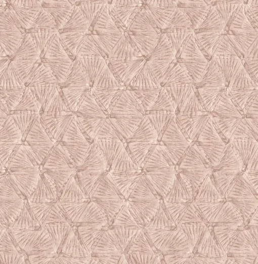 Clearance Brewster/ASP 2970-26118 Wright Rose Gold Textured Triangle Wallpaper