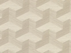 New Brewster/ASP 2829-82057 Y Knot Neutral Geometric Texture Wallpaper