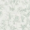 Outlet Brewster 4044-38021-2 Zapata Green Tropical Jungle Wallpaper