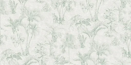 Outlet Brewster 4044-38021-2 Zapata Green Tropical Jungle Wallpaper