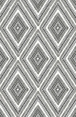 New Brewster/ASP 2969-26012 Zaya Black Tribal Diamonds Wallpaper